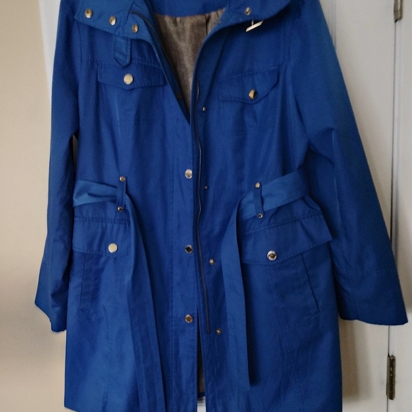 Michael Kors Blue coat XL zip up front with buttons,four pockets. - Picture 8 of 8